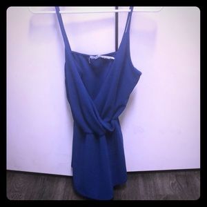 Kimchi blue royal blue romper